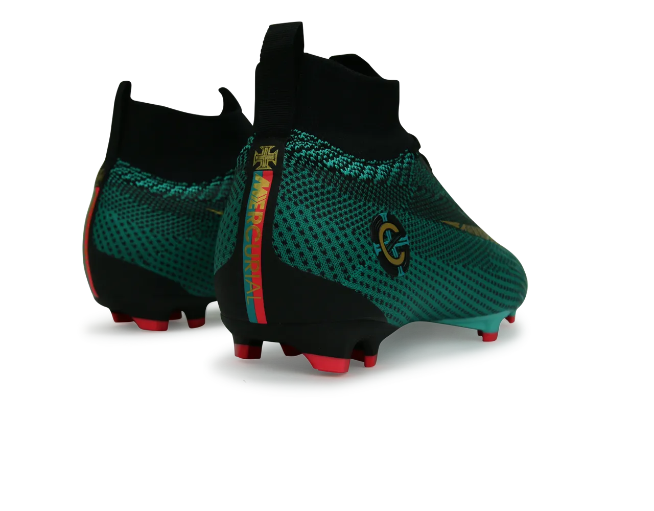Nike Kids Superfly 6 CR7 Elite FG Clear Jade/Black/Hyper Turquoise