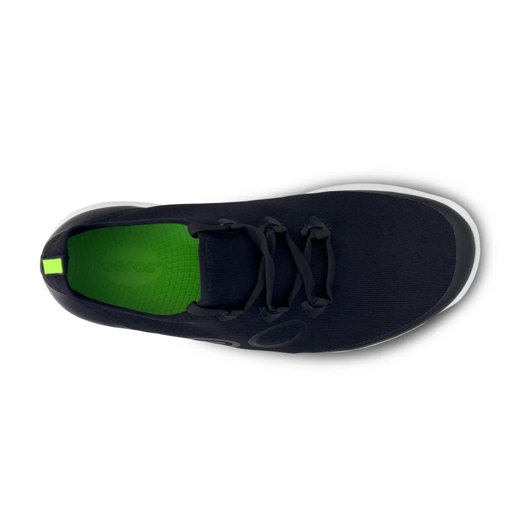 OOFOS Men's OOmg Sport LS Low - White & Black