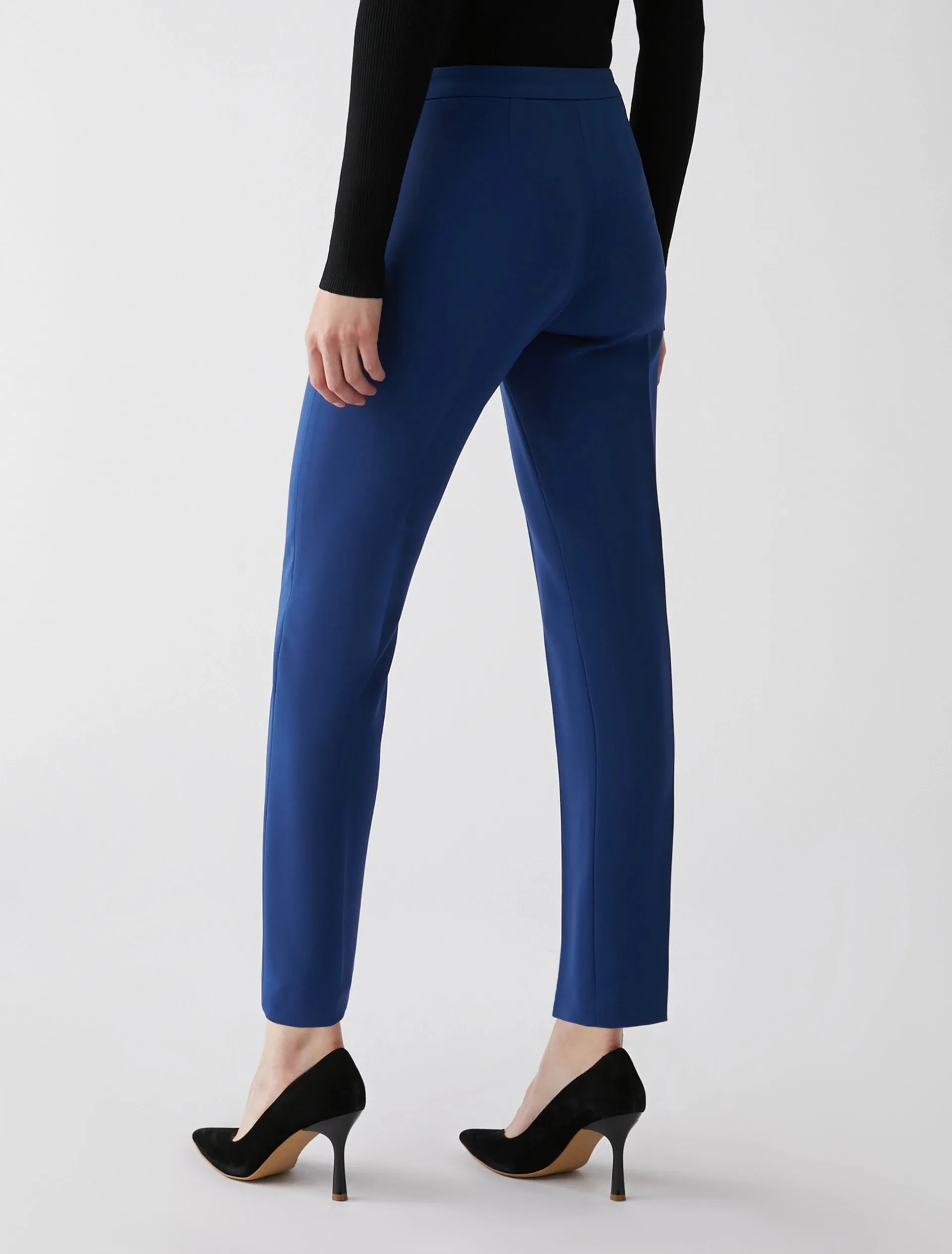 Penny Black Cigarette Trousers | Midnight Blue