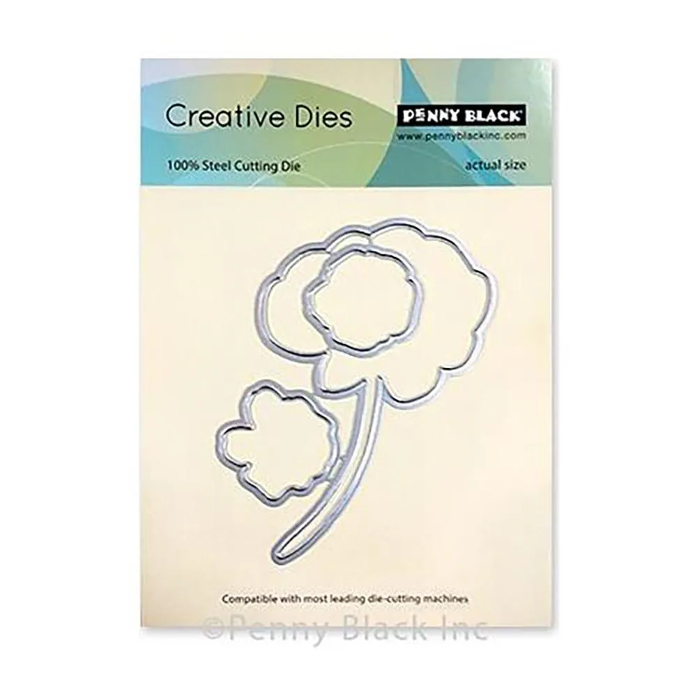 Penny Black Creative Dies - Delicate Beauty Cut Out 2.7 inch X4.3 inch*
