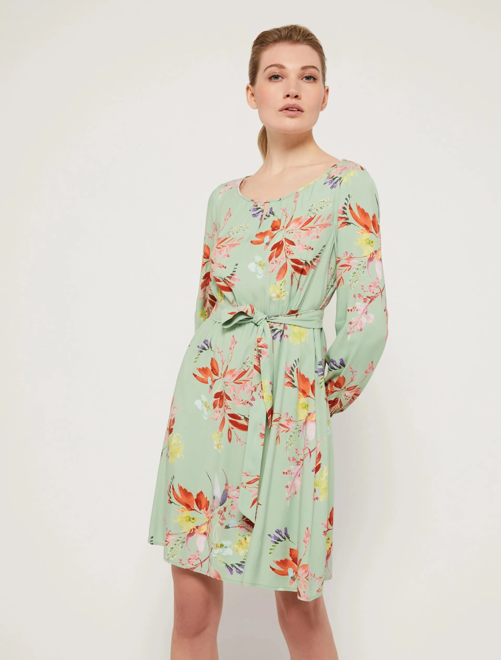 Penny Black Viscose Sable Dress | Sagre Green