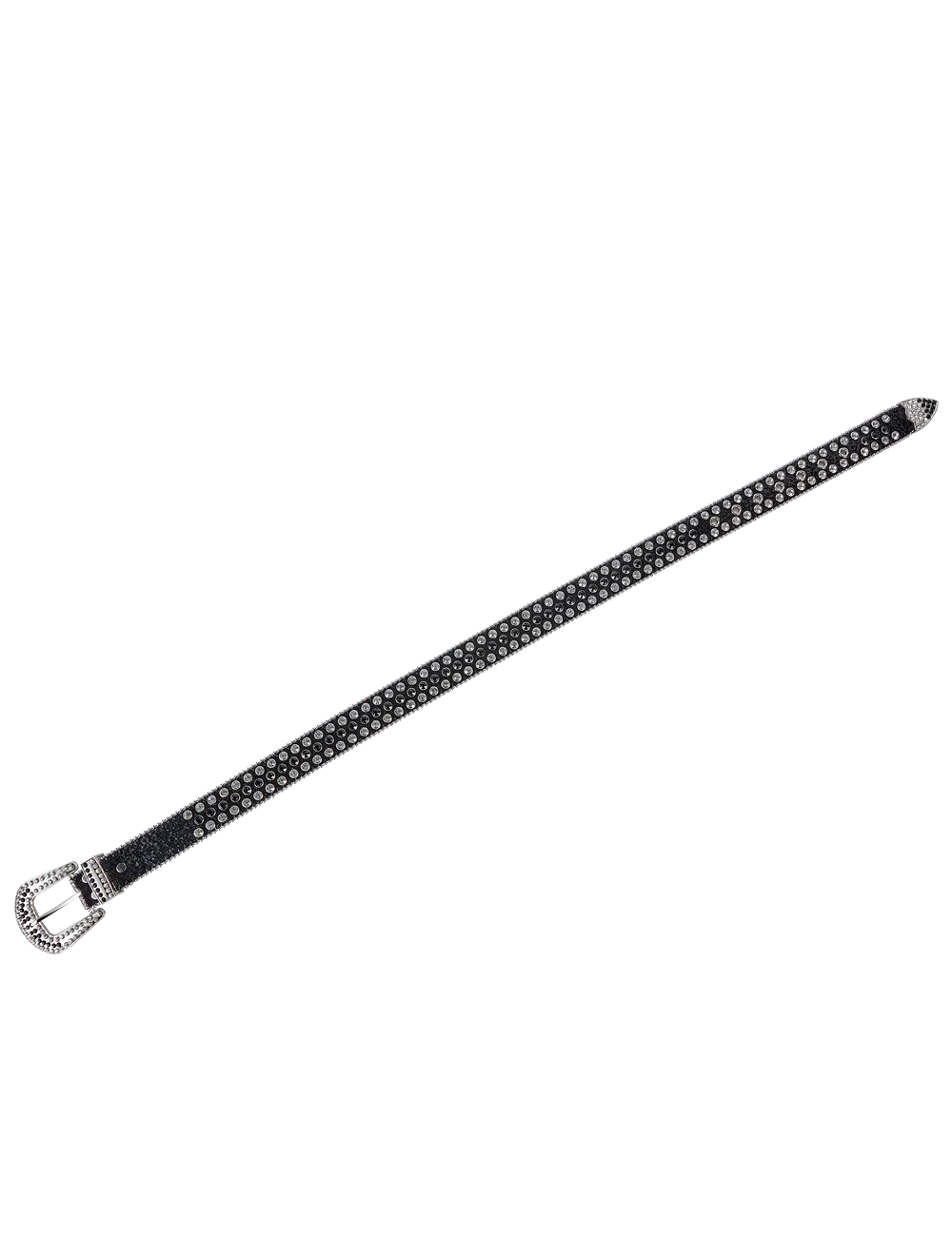Premium Strap Biker Bling Rhinestones Crystal Diamonds Belt